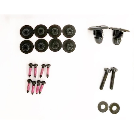 Trailfx Hardware Kit For Trail FX Under Rail Bed Liners and Tailgate Liners PA01139
